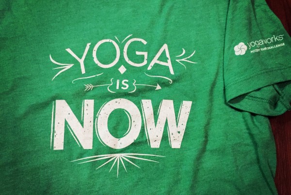 yoga is now shirt