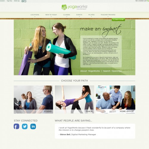 YW Careers- Home Page